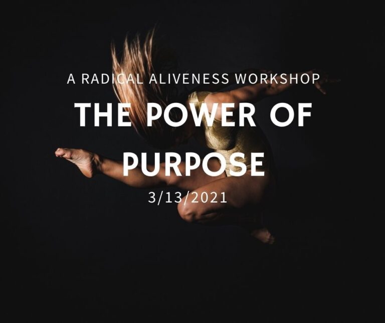 The power of purpose Cond Rec